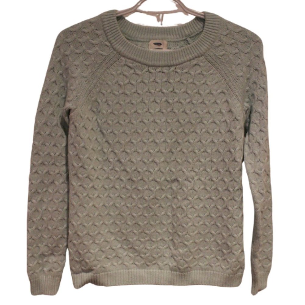 3/$25 🏷 Old Navy Aqua Knit Sweater Size S